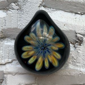 Blown glass pendant